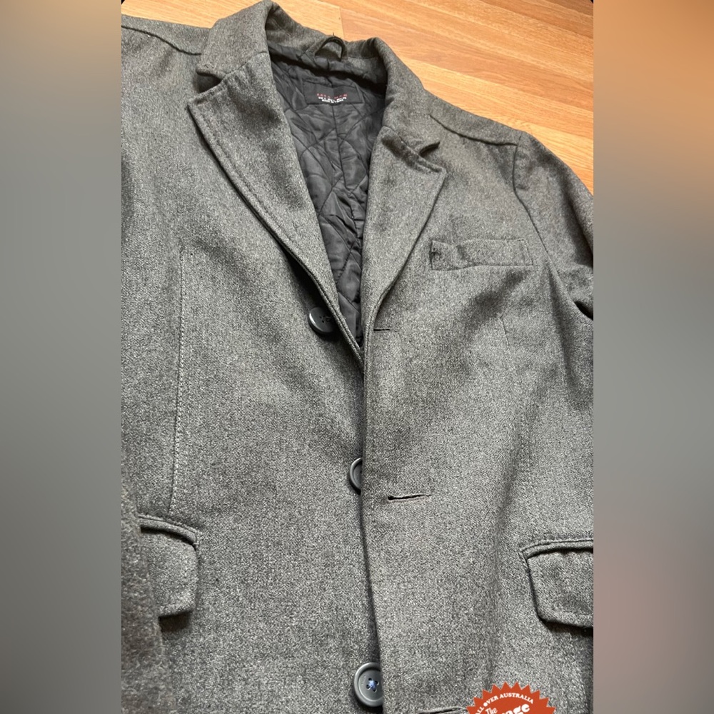 Zara Grey Overcoat